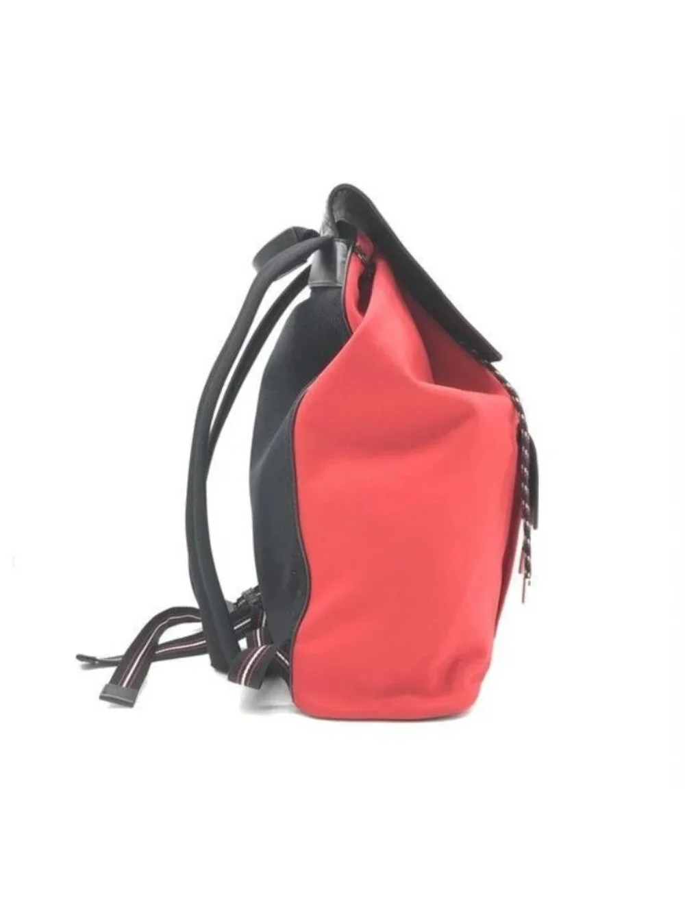 Christian Dior Leather and Canvas Bumblebee Leather Backpack with the Rucksack